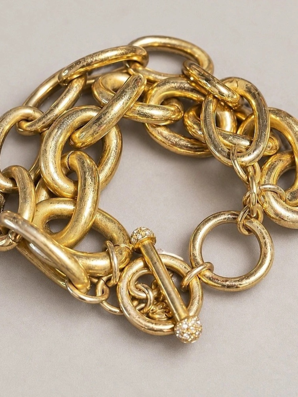 Lydell NYC Gold-Tone Chunky Chain Bracelet